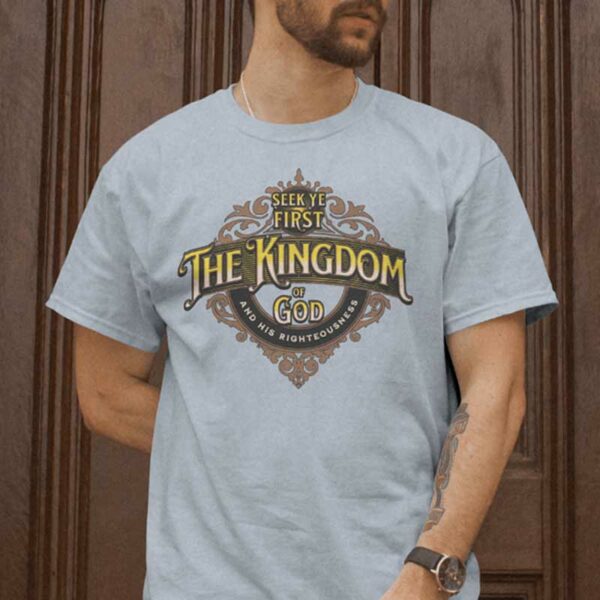 Matthew 6:33 Jersey T-Shirt - Image 2