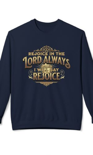 Philippians 4:4 Crewneck Sweatshirt