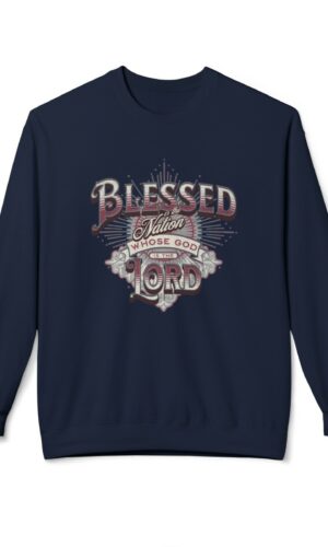 Psalm 33:12 Crewneck Sweatshirt