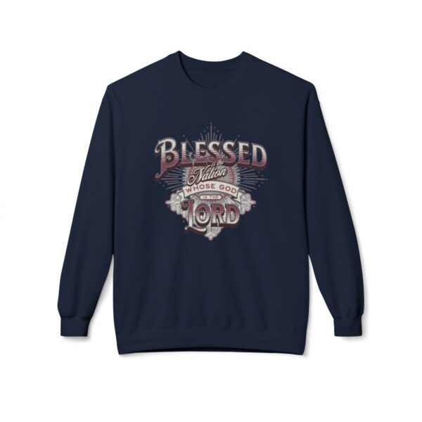 Psalm 33:12 Crewneck Sweatshirt