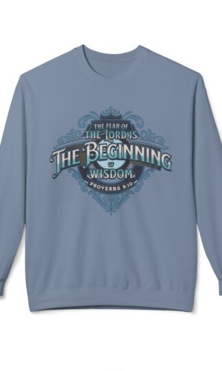 Proverbs 9:10 Crewneck Sweatshirt