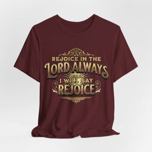 Philippians 4:4 Jersey T-Shirt