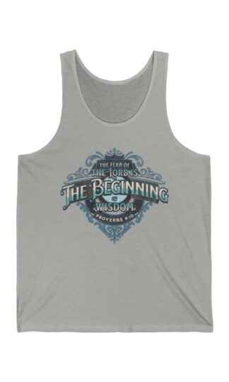Proverbs 9:10 Jersey Tank Top