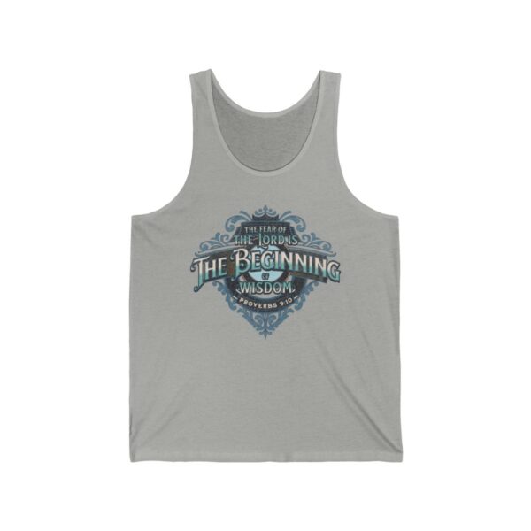 Proverbs 9:10 Jersey Tank Top