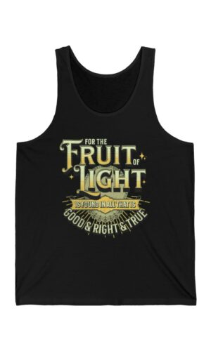 Ephesians 5:9 Jersey Tank Top