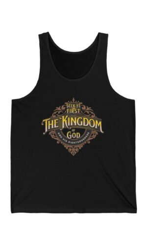 Matthew 6:33 Jersey Tank Top