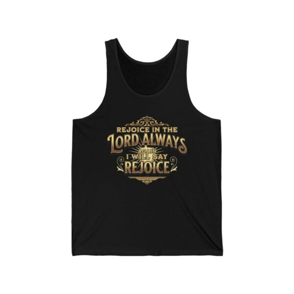 Philippians 4:4 Jersey Tank Top