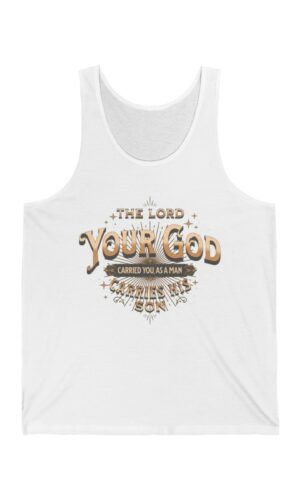 Deuteronomy 1:31 Jersey Tank Top
