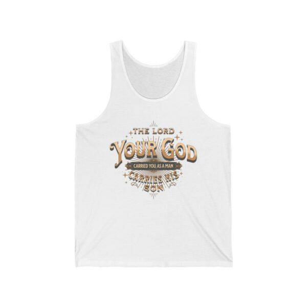 Deuteronomy 1:31 Jersey Tank Top