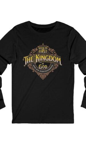 Matthew 6:33 Jersey Long Sleeve T-Shirt
