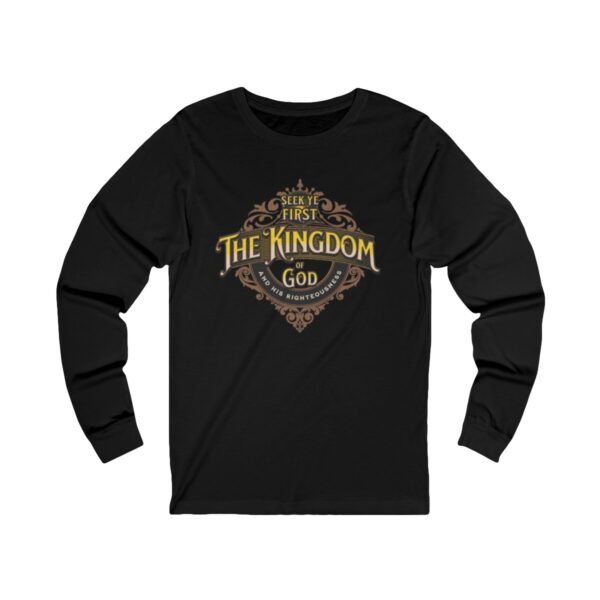 Matthew 6:33 Jersey Long Sleeve T-Shirt