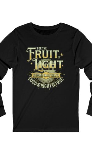 Ephesians 5:9 Jersey Long Sleeve T-Shirt