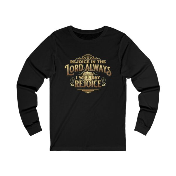 Philippians 4:4 Jersey Long Sleeve T-Shirt