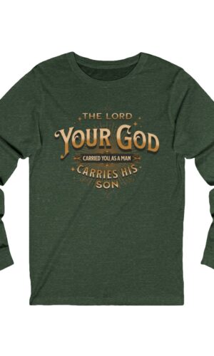 Deuteronomy 1:31 Jersey Long Sleeve T-Shirt