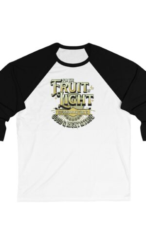 Ephesians 5:9 Baseball Tee