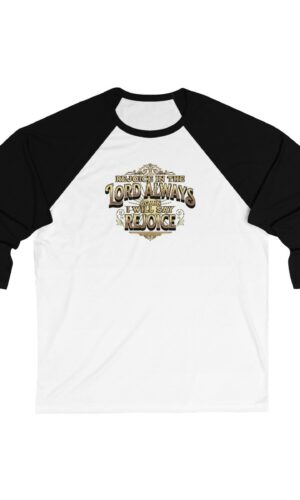 Philippians 4:4 Baseball Tee