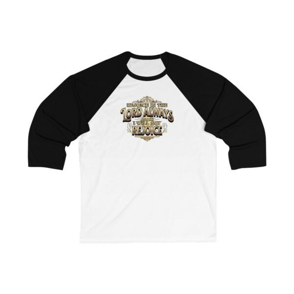 Philippians 4:4 Baseball Tee