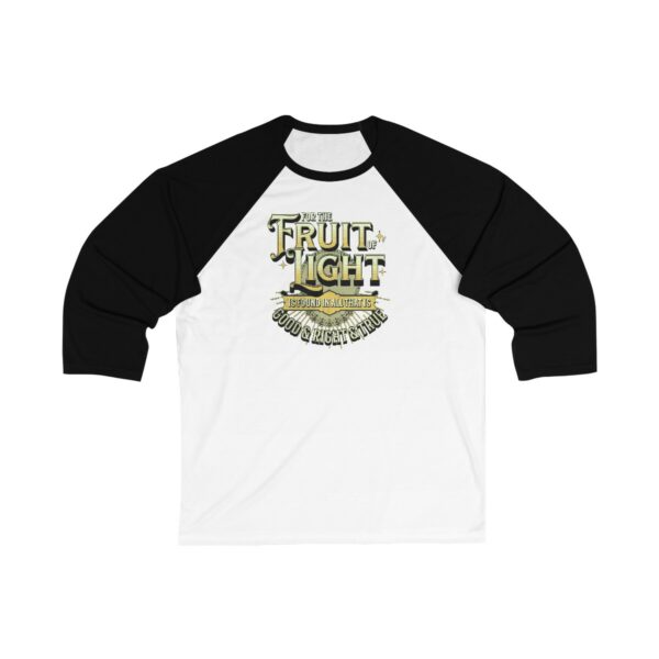 Ephesians 5:9 Baseball Tee