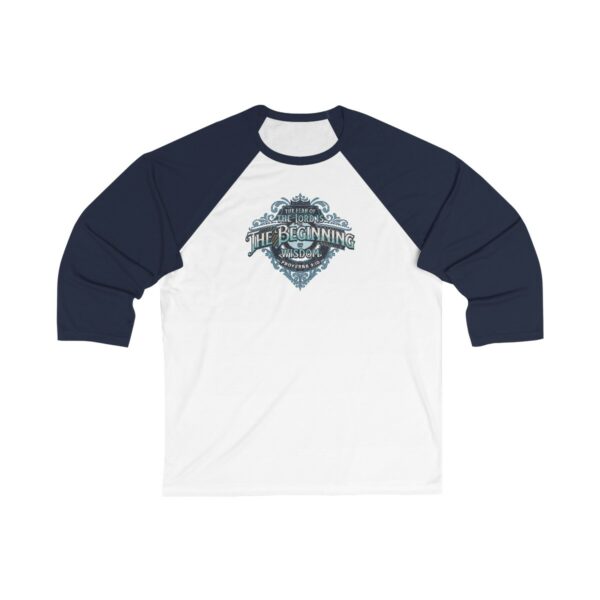 Proverbs 9:10 Baseball Tee