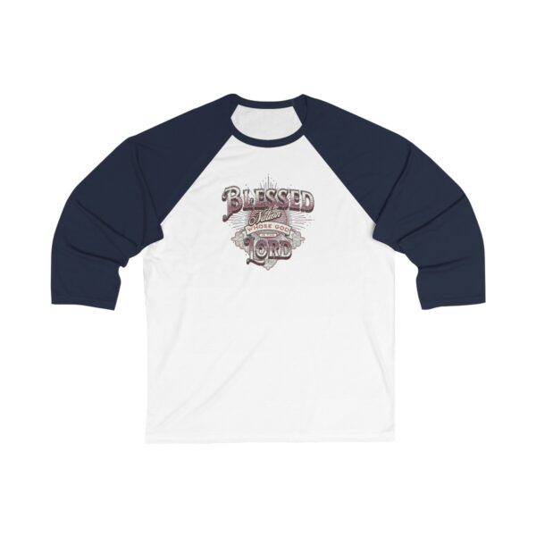 Psalm 33:12 Baseball Tee