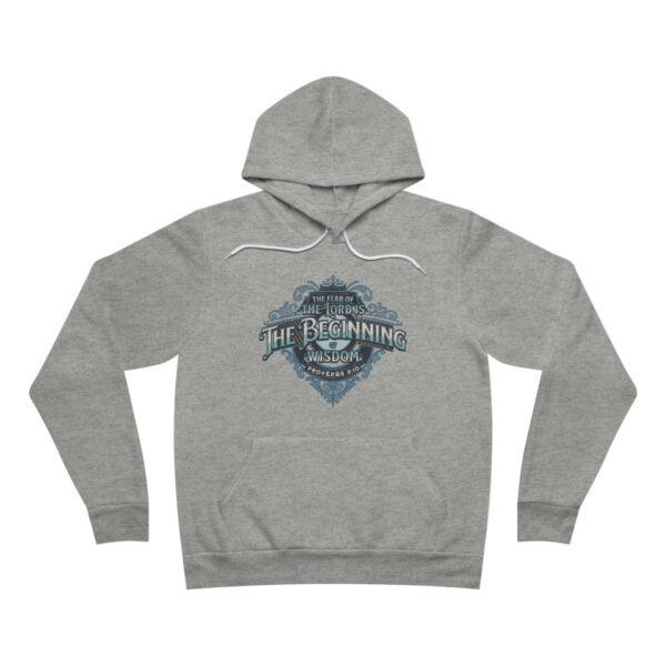 Proverbs 9:10 Fleece Pullover Hoodie