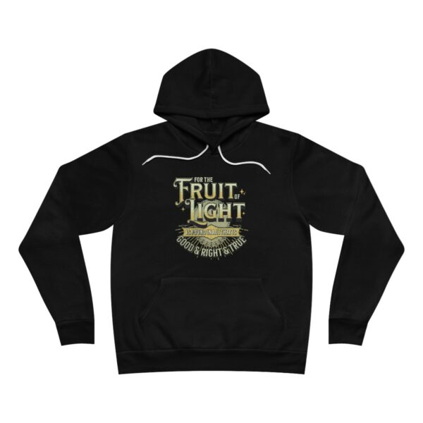 Ephesians 5:9 Fleece Pullover Hoodie