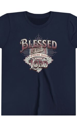 Psalm 33:12 Kid's T-Shirt