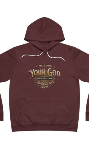 Deuteronomy 1:31 Fleece Pullover Hoodie