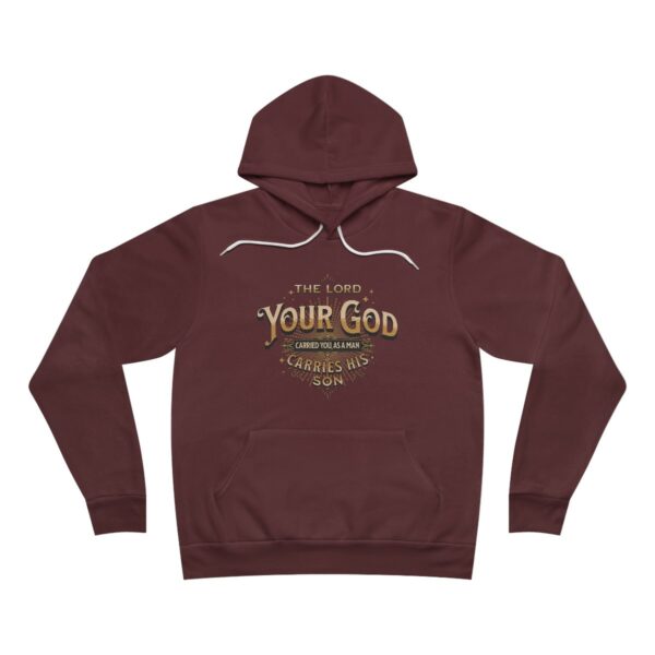 Deuteronomy 1:31 Fleece Pullover Hoodie