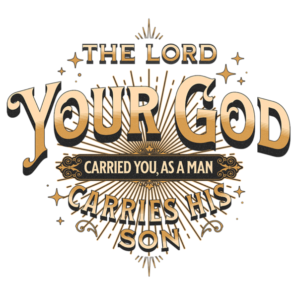 Deuteronomy 1:31  Jersey T-Shirt - Image 4