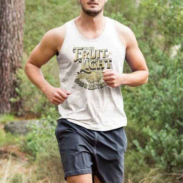 Ephesians 5:9 Jersey Tank Top - Image 2