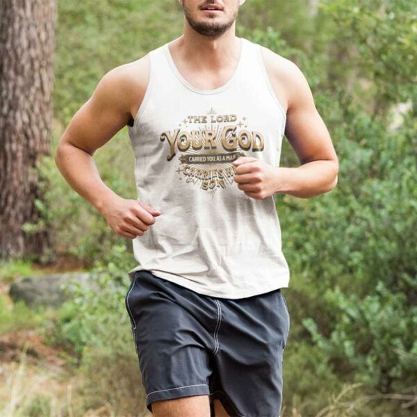 Deuteronomy 1:31 Jersey Tank Top - Image 2
