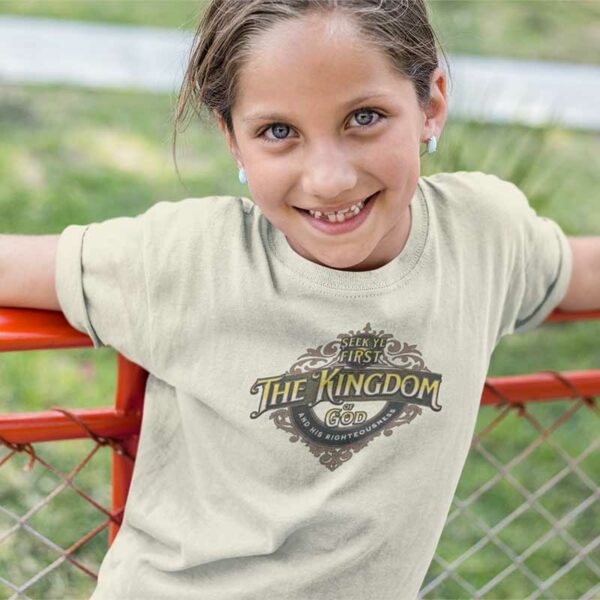 Matthew 6:33 Kid's T-Shirt - Image 3