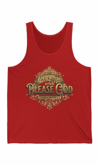 1 Thessalonians 2:4 Jersey Tank Top