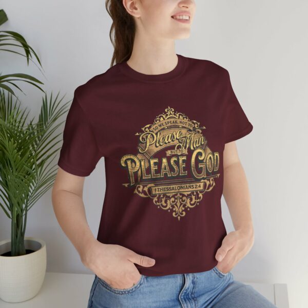 1 Thessalonians 2:4 Jersey T-Shirt - Image 4