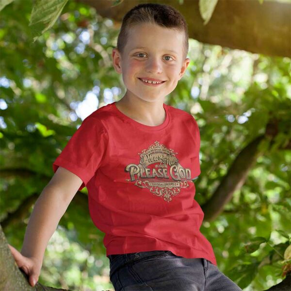 1 Thessalonians 2:4 Kid's T-Shirt - Image 3