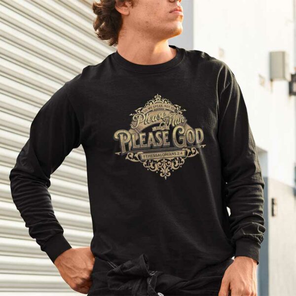 1 Thessalonians 2:4 Jersey Long Sleeve T-Shirt - Image 4