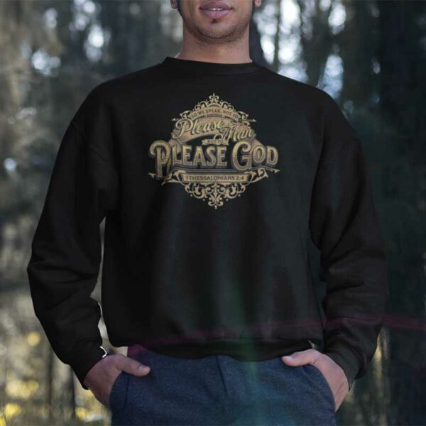 1 Thessalonians 2:4 Crewneck Sweatshirt - Image 3
