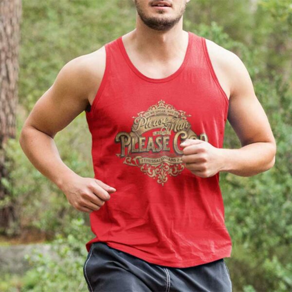 1 Thessalonians 2:4 Jersey Tank Top - Image 4