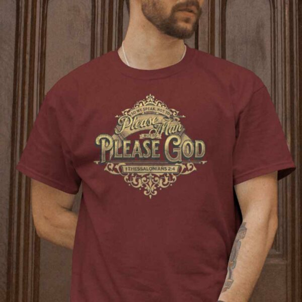 1 Thessalonians 2:4 Jersey T-Shirt - Image 3
